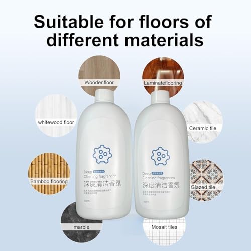 UWANT Solution Nettoyage Profond Parfumé pour Sol Compatible avec Gamme X100/X200 - Gamme Complète de Produit de Nettoya